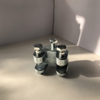 Adaptateur de poutre UTT11 pour la fixation de tuyaux d'arrosage 8 pouces, pince de poutre en I en fer QT450 pour système anti-sismique et anti-incendie