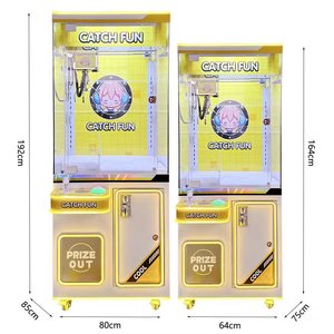 Máquina <span class=keywords><strong>de</strong></span> Grúa <span class=keywords><strong>de</strong></span> Metal Personalizable para <span class=keywords><strong>Videojuegos</strong></span>, Juguete <span class=keywords><strong>de</strong></span> Peluche que Funciona con Monedas, Ideal para Regalo - Product Image 6