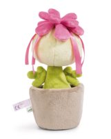 Peluche Fleur en Pot pour Animaux de Compagnie, Jouet en Peluche Doux en Forme de Fleur de Dessin Animé dans un Pot, Jouet Interactif pour Chiens et Chats