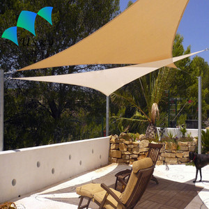 6*6*6M Sun <span class=keywords><strong>Shade</strong></span> Buồm Vải màn hình vải Bìa tán cho Patio xe sân sau pergola ban công sân chơi boong - Product Image 3