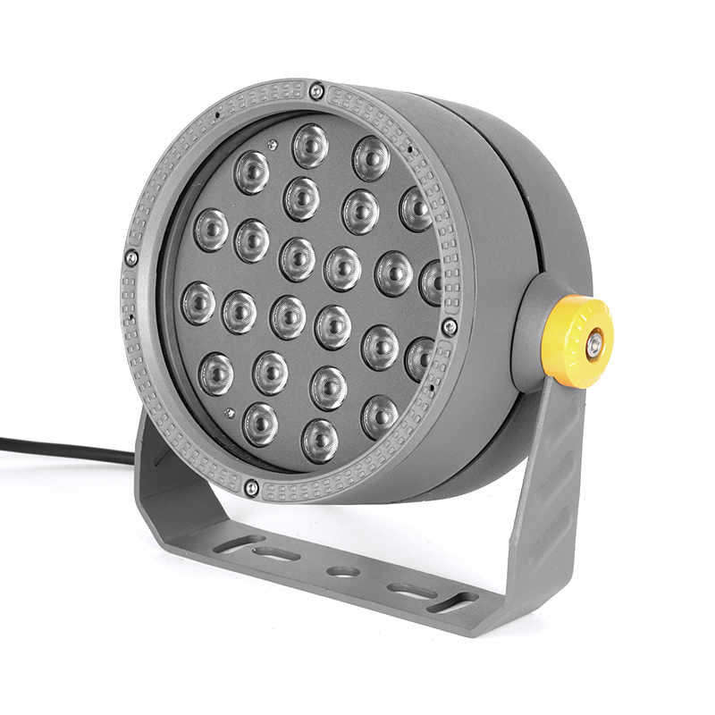 Energy-Saving Warm-White LED Floodlight IP65 Rated Aluminum Construction with 3-Year Warranty for Landscape Lighting