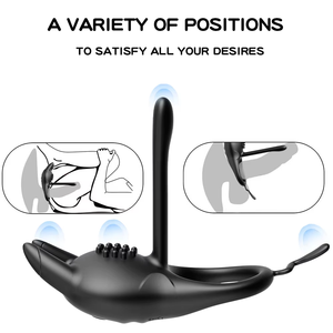 Anillo de Bloqueo para Compartir la Diversión, Herramientas de Ayuda para la Cama de Esposos, Juguetes Sexuales para Adultos, Control Remoto, Retraso de la Resonancia, Recargable por USB para Parejas - Product Image 3