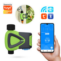 Pengatur Waktu Penyiraman Otomatis Tuya Smart WiFi untuk Kebun & Rumput dengan Kontrol Jarak Jauh via Aplikasi 2.4GHz WiFi PST-WV03W