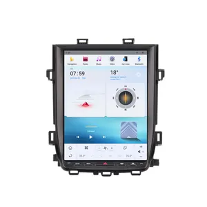 12.1inch Tesla car stereo car dvd player for Toyota Alphard 20 Vellfire 2010-2014 Vertical Touch Screen CarPlay+DSP