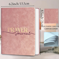 Cuaderno A5 de Diseño Personalizado con Encuadernación en Espiral Cosido con Hilo Diario Personal de Líneas Diario de Oración de Piel para 180 Días