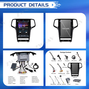 Reproductor Multimedia para Auto con Pantalla Tesla de 128G, Android 9.0, Navegación GPS, Radio Estéreo para <span class=keywords><strong>Jeep</strong></span> <span class=keywords><strong>Grand</strong></span> <span class=keywords><strong>Cherokee</strong></span> <span class=keywords><strong>2010</strong></span> 2011 2012-2019 - Product Image 3