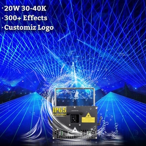 ไฟเวทีกันน้ำ Knight 20w ราคาประหยัด ควบคุมด้วย Ilda แสดงภาพเคลื่อนไหว 3 มิติ RGB - Product Image 1