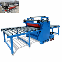 Machine automatique d'application de film, type presse à double rouleau, pour la protection des surfaces de planches en bois, ligne de laminage de film
