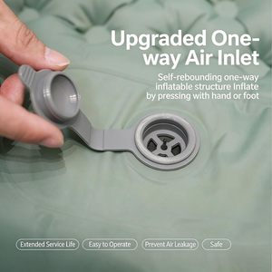 Waterproof Inflatable Camping Air Mattress Portable Outdoor Sleeping <b>Pad</b> Ultralight Air Cushion Travel Mat Inflating Mattress - Product Image 5