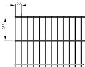 Allemagne Double Rod Mat Pvc Coated Double Clôture Twin Double Wire Fence <span class=keywords><strong>Prix</strong></span> d'usine - Product Image 6
