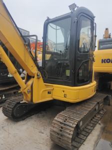 Original de haute qualité Japon 5,5 tonnes Komatsu Pc55 Pc55Mr Mini pelle d'occasion Komatsu Pc55 en vente bon marché - Product Image 2