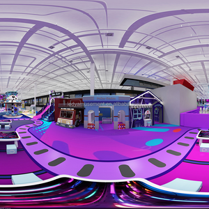 Parc de trampolines commercial de grande taille pour enfants, avec équipement de jeu Ninja Warrior, pour centre d'amusement intérieur, conception GRATUITE - Product Image 3