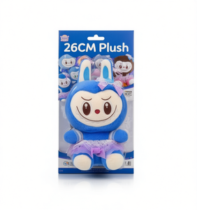 Peluche princesse orientale de 26 cm, lapin bleu, poupée douce pour enfants de 2 à 4 ans, unisexe - Product Image 1