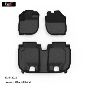 Tappetino per Auto GA Personalizzato Ecologico 3D Impermeabile in TPE per Honda HR-V 2016-2022, Tappeto Protettivo - Product Image 1