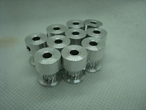 HTD5M 5M puleggia di distribuzione in alluminio 10mm larghezza della cinghia con 15 denti prodotto di alta qualità - Product Image 5