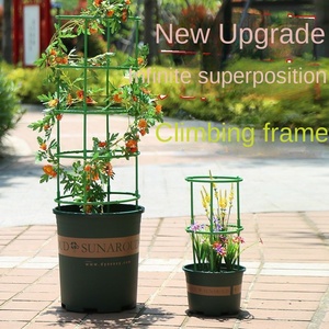 Oryx Flower Indoor Household Suporte De Plástico Universal Crab Claw Garden Potted Plant Suporte Lotus Leaf Metal Shelf Tools - Product Image 2