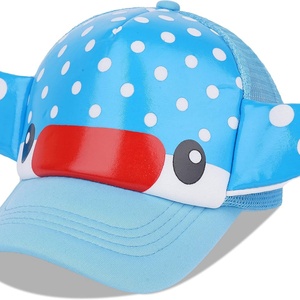 Elegante Gorra de Béisbol para Niños y Niñas, con Estampado Animal Imitación 3D, de Algodón, para Exteriores, Estilo Informal, Estructurada, para Bebés - Product Image 2