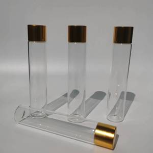 25 <strong>X</strong> 115mm Liquid Small Leak-Proof 40ml Glass Clear Test <strong>Tubes</strong> with Screw Caps and Plastic Stoppers - Product Image 4