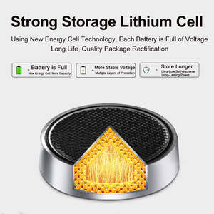 PUJIMAX 5 unids/pack baterías digitales Cr 2016 Dl2016 Ecr2016 Lm2016 baterías 3V batería <span class=keywords><strong>de</strong></span> litio para <span class=keywords><strong>reloj</strong></span> juguetes <span class=keywords><strong>de</strong></span> Control remoto - Product Image 3