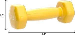 <span class=keywords><strong>Haltères</strong></span> en acier de haute qualité pour le fitness à domicile, <span class=keywords><strong>poids</strong></span> à main enduits de vinyle avec logo personnalisé pour <span class=keywords><strong>Amazon</strong></span> Basics - Product Image 2