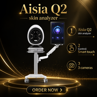 Appareil d'analyse cutanée professionnel à 3 caméras, analyseur de peau Aisia Q2, analyseur de peau AI, analyseur d'hydratation cutanée 2026