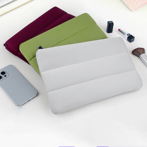 Grande trousse <span class=keywords><strong>de</strong></span> maquillage matelassée en néoprène <span class=keywords><strong>pour</strong></span> <span class=keywords><strong>femme</strong></span>, sac <span class=keywords><strong>de</strong></span> rangement <span class=keywords><strong>pour</strong></span> cosmétiques et soins <span class=keywords><strong>de</strong></span> la peau, sac <span class=keywords><strong>de</strong></span> <span class=keywords><strong>toilette</strong></span> scuba avec fermeture éclair - Product Image 2