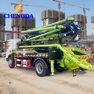 รถปั๊ม<span class=keywords><strong>คอนกรีต</strong></span> HOWO <span class=keywords><strong>มือ</strong></span><span class=keywords><strong>สอง</strong></span>คุณภาพสูง ยี่ห้อดังจากจีน 6x4 10 ล้อ อุปกรณ์ก่อสร้างมือ<span class=keywords><strong>สอง</strong></span>สำหรับขาย - Product Image 1