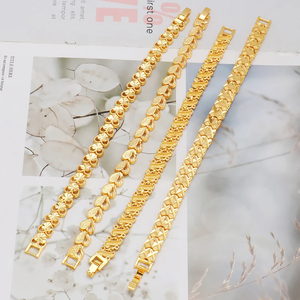 JXX braccialetti in <span class=keywords><strong>oro</strong></span> placcato all'ingrosso da donna <span class=keywords><strong>bracciale</strong></span> <span class=keywords><strong>24k</strong></span> per bracciali in rame braccialetto da donna placcato in <span class=keywords><strong>oro</strong></span> <span class=keywords><strong>24k</strong></span> braccialetto - Product Image 5
