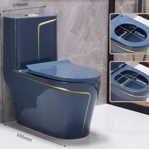 Chất Lượng Cao Thoải Mái Chiều Cao Kéo Dài Nhà Vệ Sinh Gốm Tiết Kiệm Nước Thiết Kế Hiện Đại Tùy Chỉnh Màu Hồng Commode Tại Giá Phòng Tắm Sử Dụng - Product Image 4