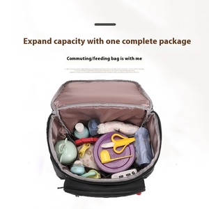 Mochila 2025 para Mamá y Bebé, Moderna, con Compartimento Húmedo y Seco Separados, Impermeable, para Viajes de Mujeres Embarazadas - Product Image 3