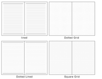 Cuaderno de Ejercicios B5 con Encuadernación Térmica, 40 Hojas de Papel Kraft Marrón, Tapa Dura, en Oferta
