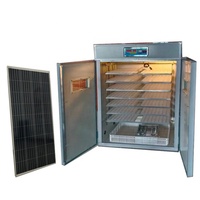 Couveuse d'œufs entièrement automatique Poulet Oie Oiseau Caille Dinde Canard Incubateur solaire