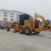 Moteur hydraulique d'occasion de marque américaine Caterpillar 140K 140H 140G avec ripper arrière pour niveleuse