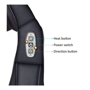 Heißer verkauf <span class=keywords><strong>Neck</strong></span> <span class=keywords><strong>Massager</strong></span> Shiatsu Hals und Schulter <span class=keywords><strong>Massager</strong></span> Elektrische Zurück Massage mit Wärme - Product Image 3