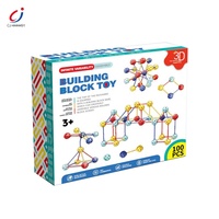 Chengji arc-en-ciel blocs de construction créatif assemblage jouets éducatifs 3d modèle Cube enfant connexion jouets blocs de construction