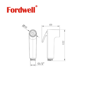 Спрей для биде из пластика - Product Image 3