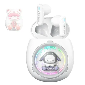 Auriculares Bluetooth Onikuma T302 Más Vendidos - Carcasa Extraíble DIY, Luz RGB, Baja Latencia, Auriculares para Juegos y Bluetooth 5.3 - Product Image 2