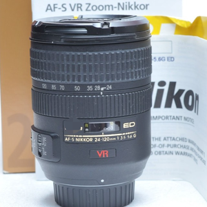 Af-s Ed 24-120mm F/3.5-5.6 Lens Nieuw Origineel Direct Leverbaar Industriële Automatisering Pac Specifieke Plc Programmeercontroller - Product Image 1