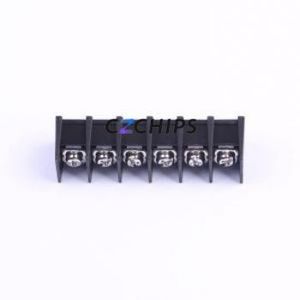 KF65S-11.0-6P Barrier Terminal Block Through hole Component (THT),P=11mm Connector Two Sides 11mm 1x6P Straight Pin - Product Image 1