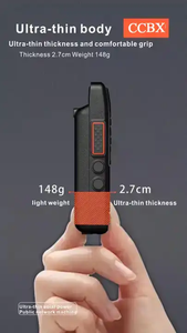 Talkie-walkie CCBX R399 sans licence 4G LTE POC avec portée de 5000km RTS pour les comptes <span class=keywords><strong>radio</strong></span> et carte SIM <span class=keywords><strong>Forever</strong></span> PTT Over Cellular - Product Image 3