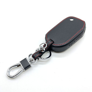 Coque de protection de clé de voiture en cuir à 4 boutons pour <span class=keywords><strong>Kia</strong></span> Sportage Ceed <span class=keywords><strong>Xceed</strong></span> Sports K5 Seltos 2019 2020 <span class=keywords><strong>2022</strong></span> 2023 Accessoires - Product Image 1