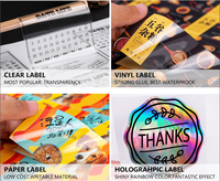 Étiquettes d'emballage personnalisées de luxe en feuille d'or, autocollantes, en papier brillant, avec logo, pour l'étiquetage des emballages, des bouteilles et des boîtes