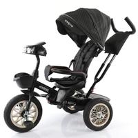 Tricycle de poussette pour bébés, tricycle 4 en 1 pour bébés et enfants, vélo pliable pour enfants de 2 à 5 ans, fournisseur en or sur Alibaba