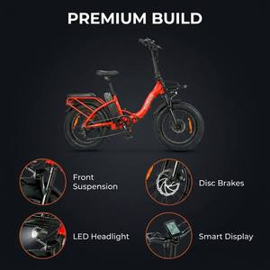 จักรยานไฟฟ้า Himiway Escape Style 750W พร้อมเบาะหลัง 48V 20Ah ระยะไกล 7 สปีด โครงอะลูมิเนียม รุ่น QYTG-S5-RED-16 - Product Image 5