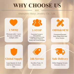 MaiYi 9K/10K/14K/18K/PT950 スリーストーン 3カラット オーバル モアサナイト ダイヤモンド 女性用 結婚指輪 婚約指輪 ソリッドゴールドリング - Product Image 5