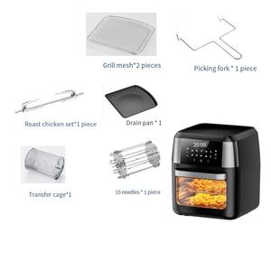 <span class=keywords><strong>Friteuse</strong></span> à air de grande capacité 12L en acier inoxydable avec Wi-Fi, circulation d'air chaud, arrêt automatique <span class=keywords><strong>pour</strong></span> <span class=keywords><strong>6</strong></span> <span class=keywords><strong>personnes</strong></span> et plus - Product Image 6