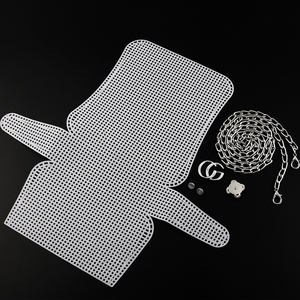 Hình dạng khác nhau kích thước Crochet nhựa lưới vải Sheets đối với thêu, Acrylic sợi crafting, Knit Crochet dự án làm cho túi - Product Image 3