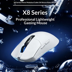 <span class=keywords><strong>Mouse</strong></span> Wireless Bluetooth X8 <span class=keywords><strong>con</strong></span> Schermo, 1000HZ, per E-sports e Ufficio, Design Leggero e Commutabile - Product Image 4