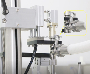 Machine de remplissage semi-automatique à double tête pour liquides de nettoyage de toilettes, anti-corrosion, à base de <span class=keywords><strong>chlore</strong></span>, pour eau et huile, avec pesage - Product Image 5