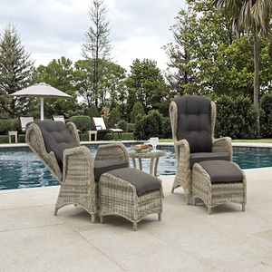 เก้าอี้หวายแบบมีพนักพิงข้าง1รอบ - Product Image 1